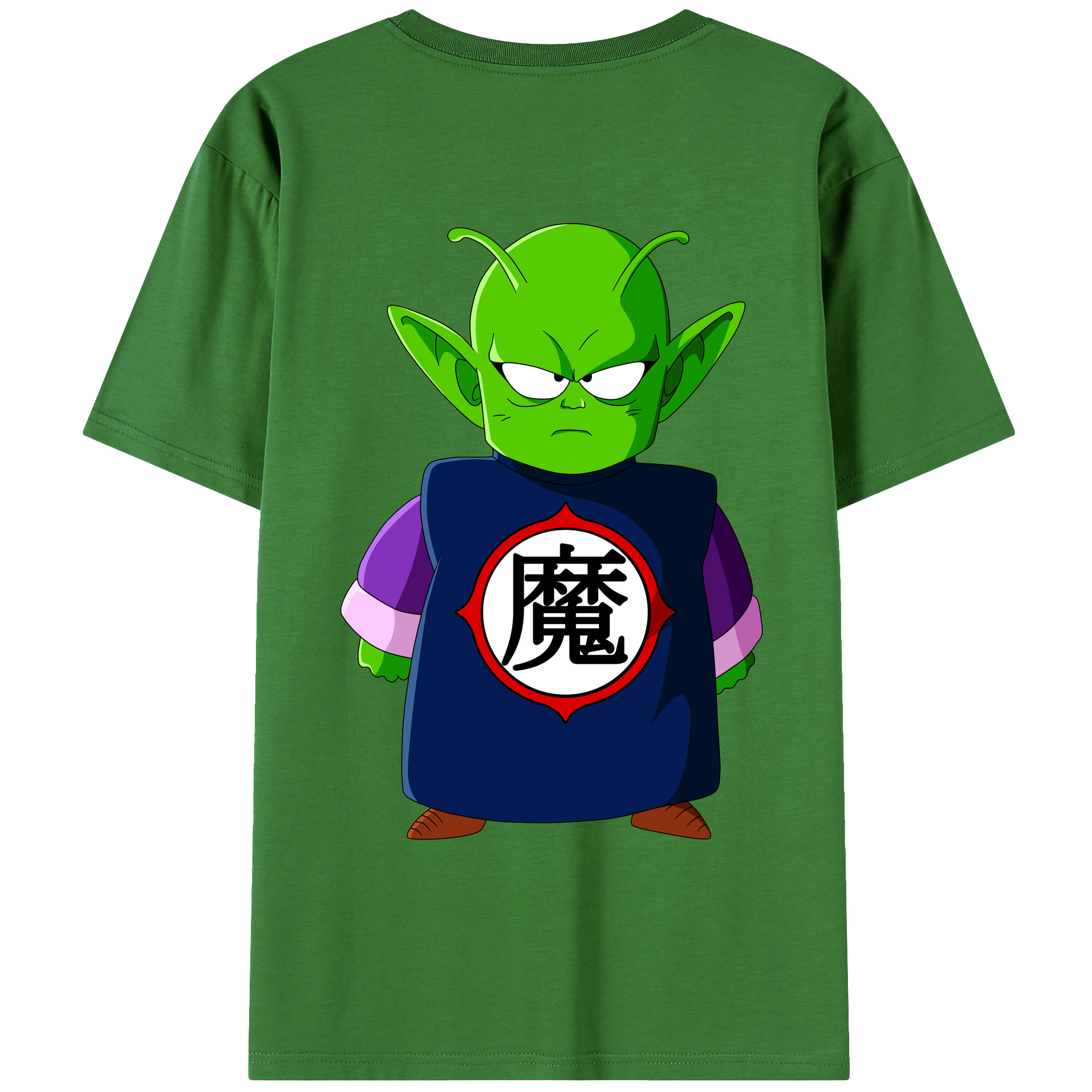 （画像用） ドラゴンボール ピッコロ DRAGON BALL Piccolo レディース半袖Tシャツ(バックプリント)